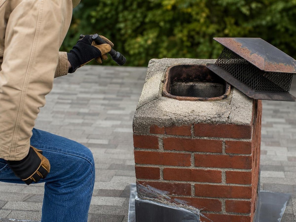 Fir Chimney Repair work in Irvington